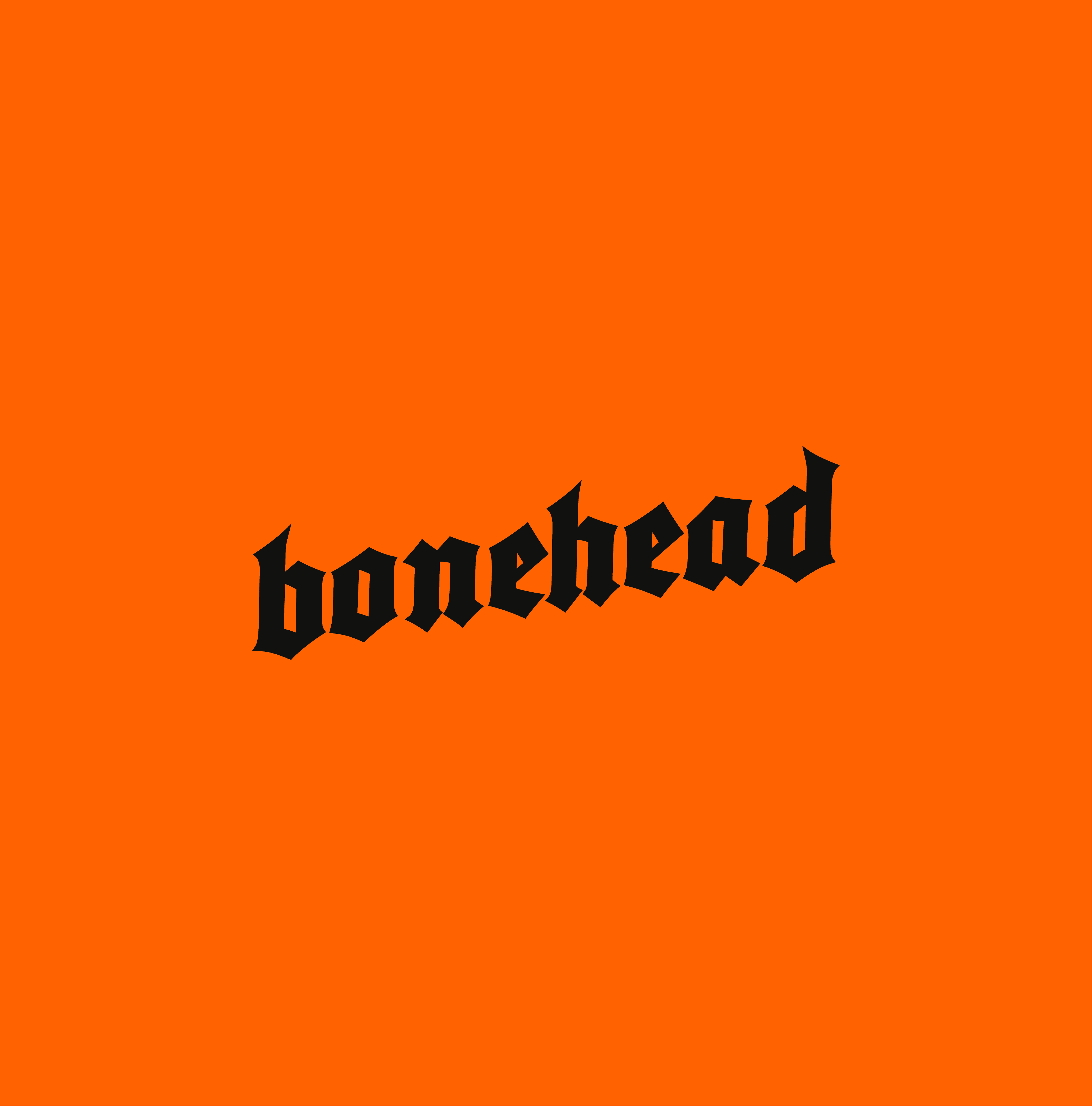 Bonehead — digital design project preview
