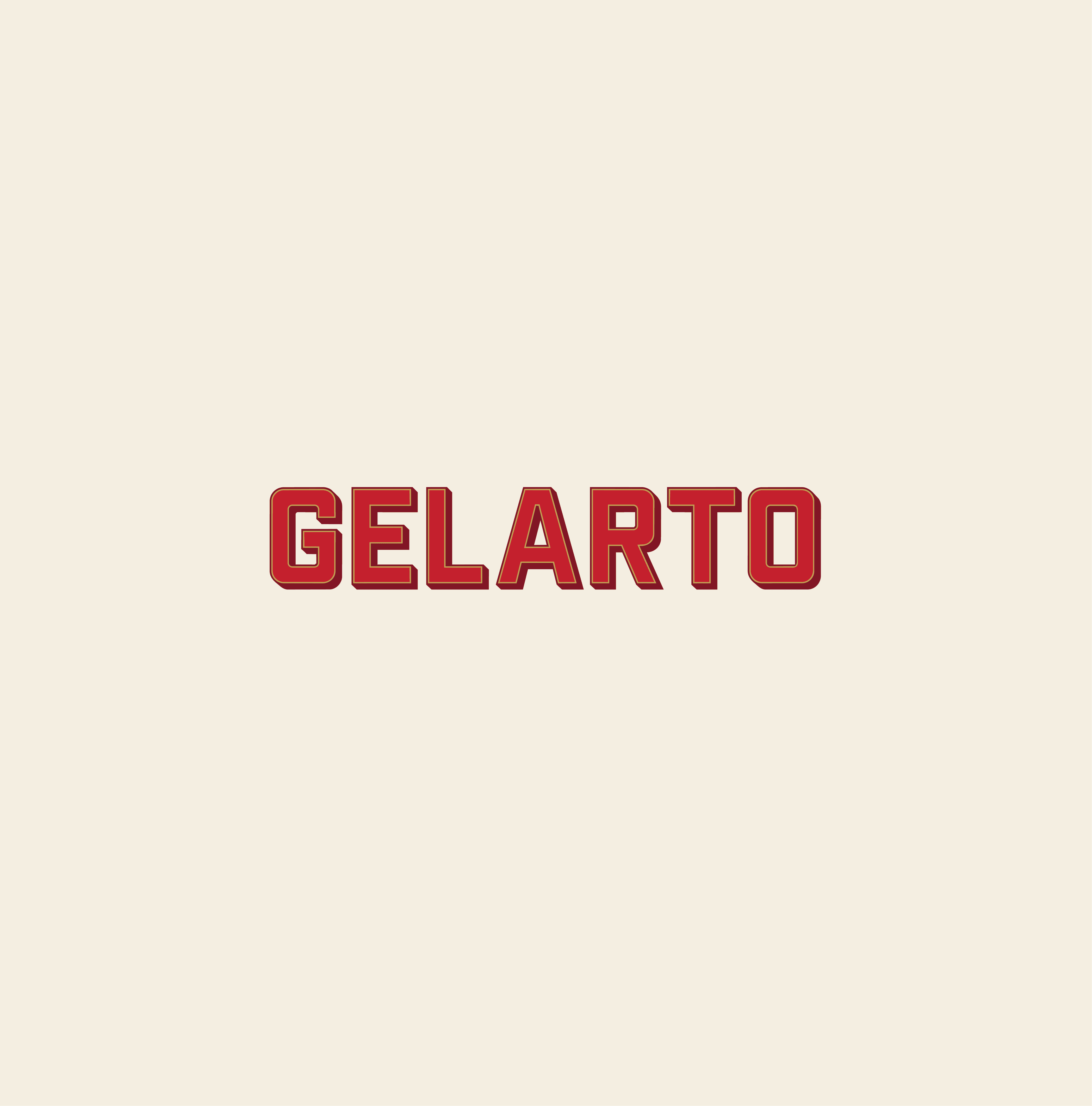 Gelarto — digital design project preview